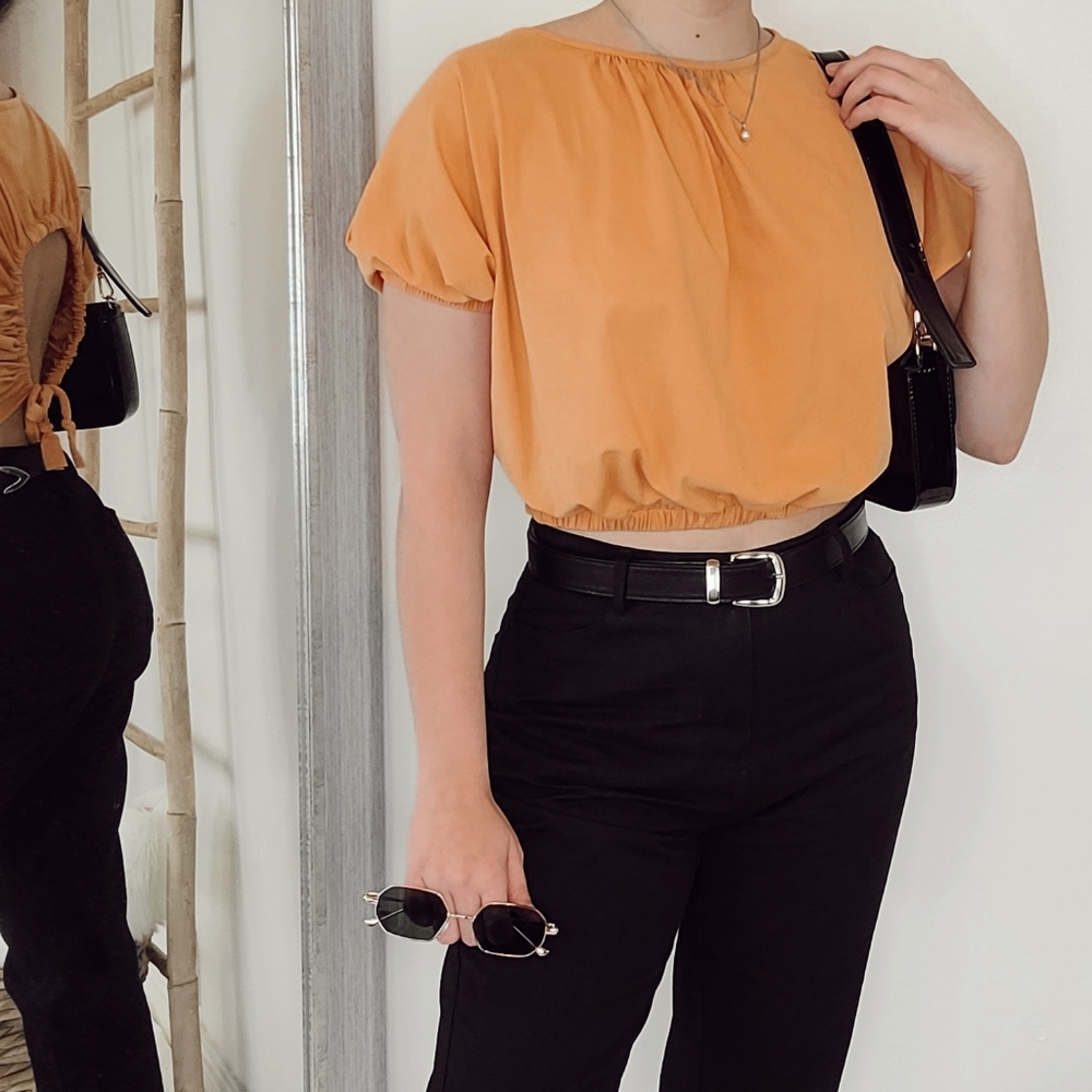 CROP TOP OPEN BACK